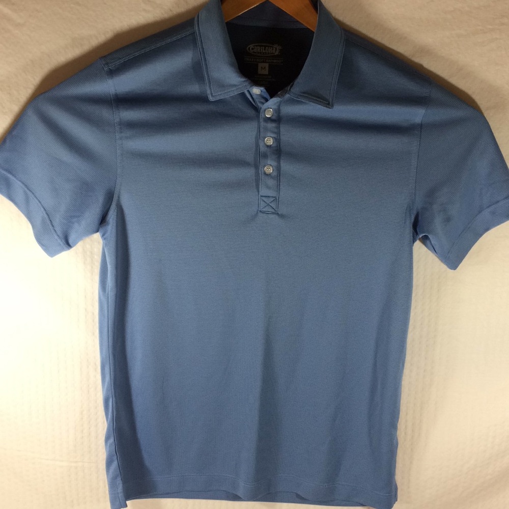 Cariloha Bamboo polo shirt medium